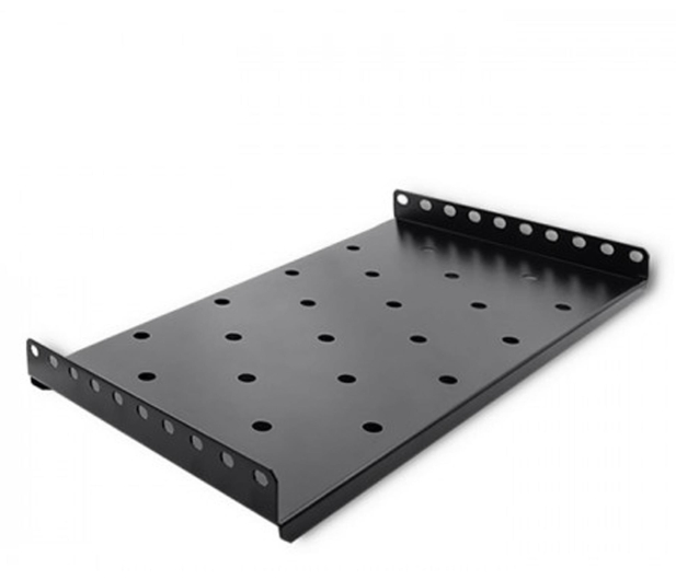 Qoltec Półka do szafy RACK stała  490x250 - 1329976 - zdjęcie 2